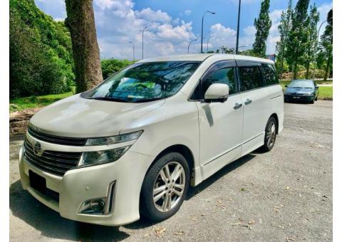 NISSAN ELGRAND 2010年 110100Km